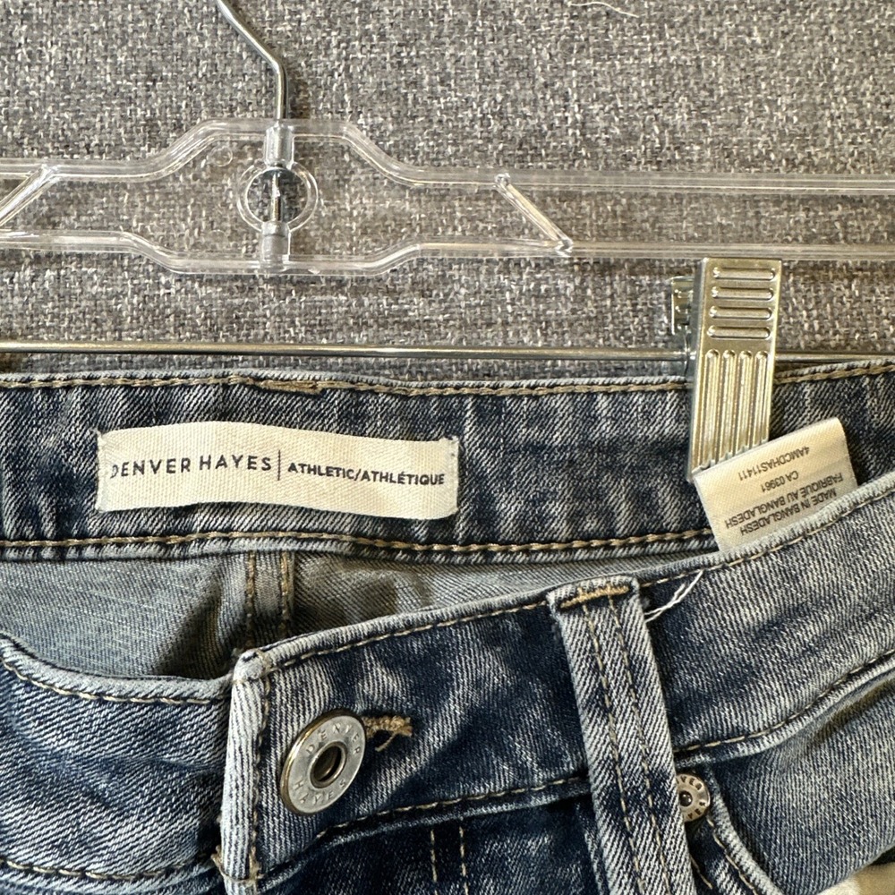 Vintage 90s Levis 501 Distressed Faded Blue Jeans Pants Size 32x30 - Picture 3 of 8